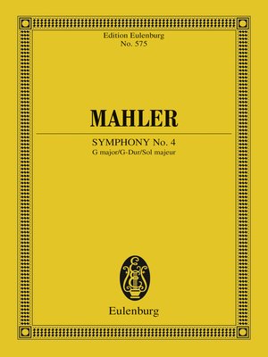 cover image of Symphony No. 4 G major